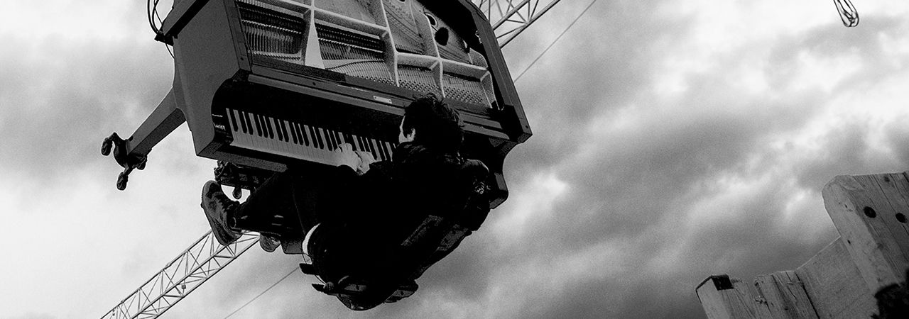 Piano vertical "Chantier" - Alain Roche