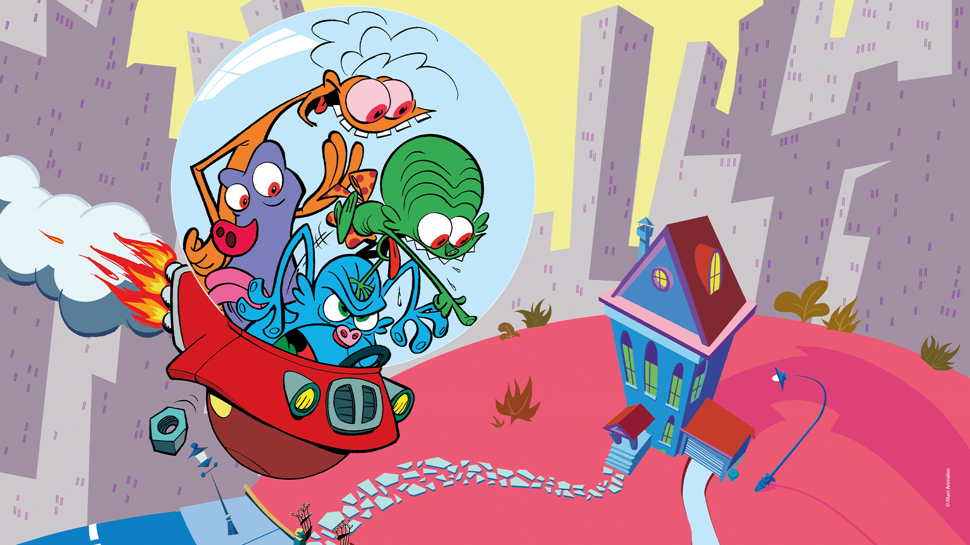 Des zinzins de l’espace à Zig et Sharko